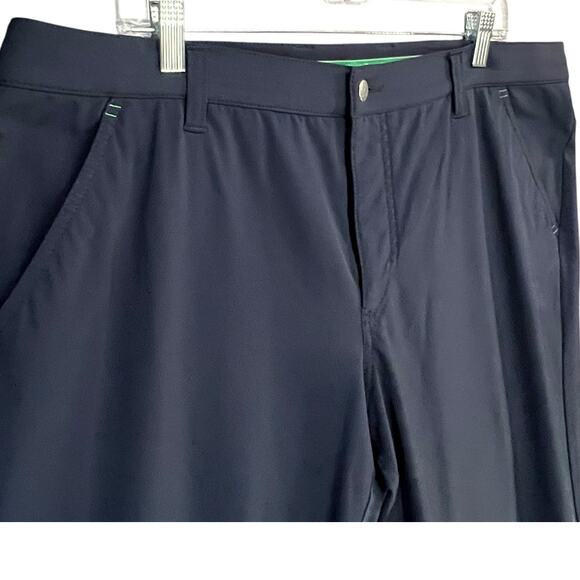 Alberto Pro Golf Pants Mens US 40 Navy 3XDRY Cooler Modern Fit Stretch OEKO-TEX - Picture 2 of 13